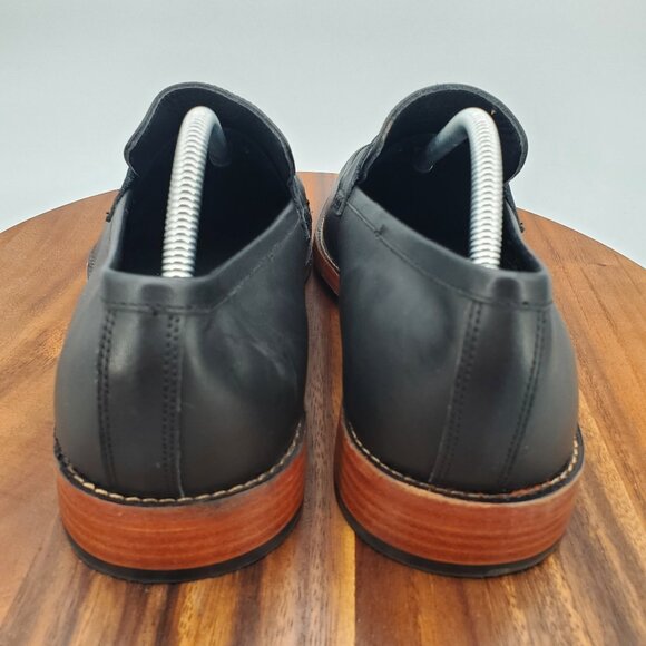 Nisolo Chamberlain Penny Loafers Men\'s 11.5 Black Leather Casual Dress Shoes main image 7